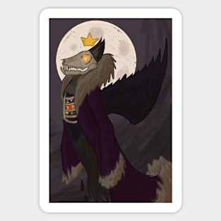 King of Halloween Sticker